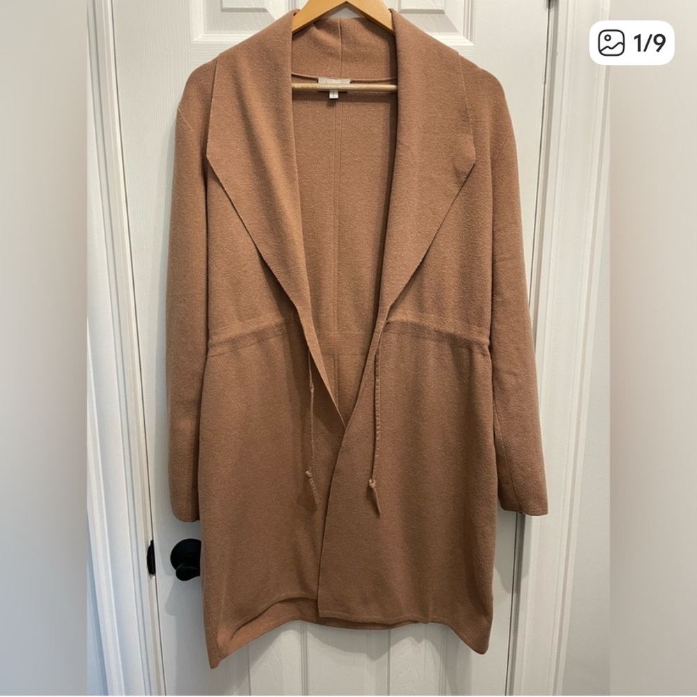 Laura Women's Brown Draped Cardigan